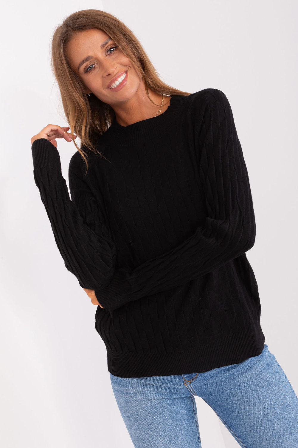 Variegated jumper