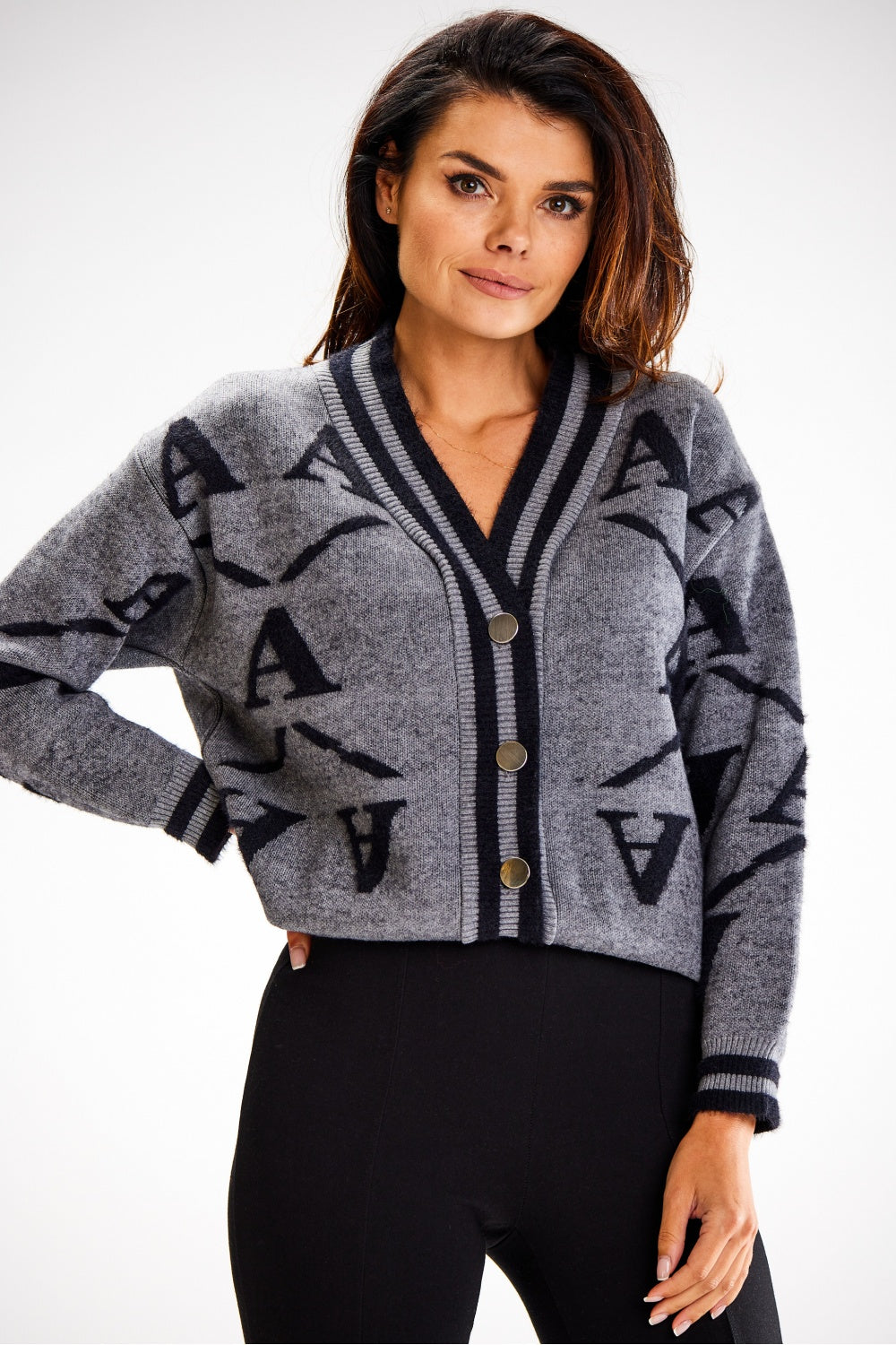 Ribbed cardigan