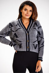 Ribbed cardigan