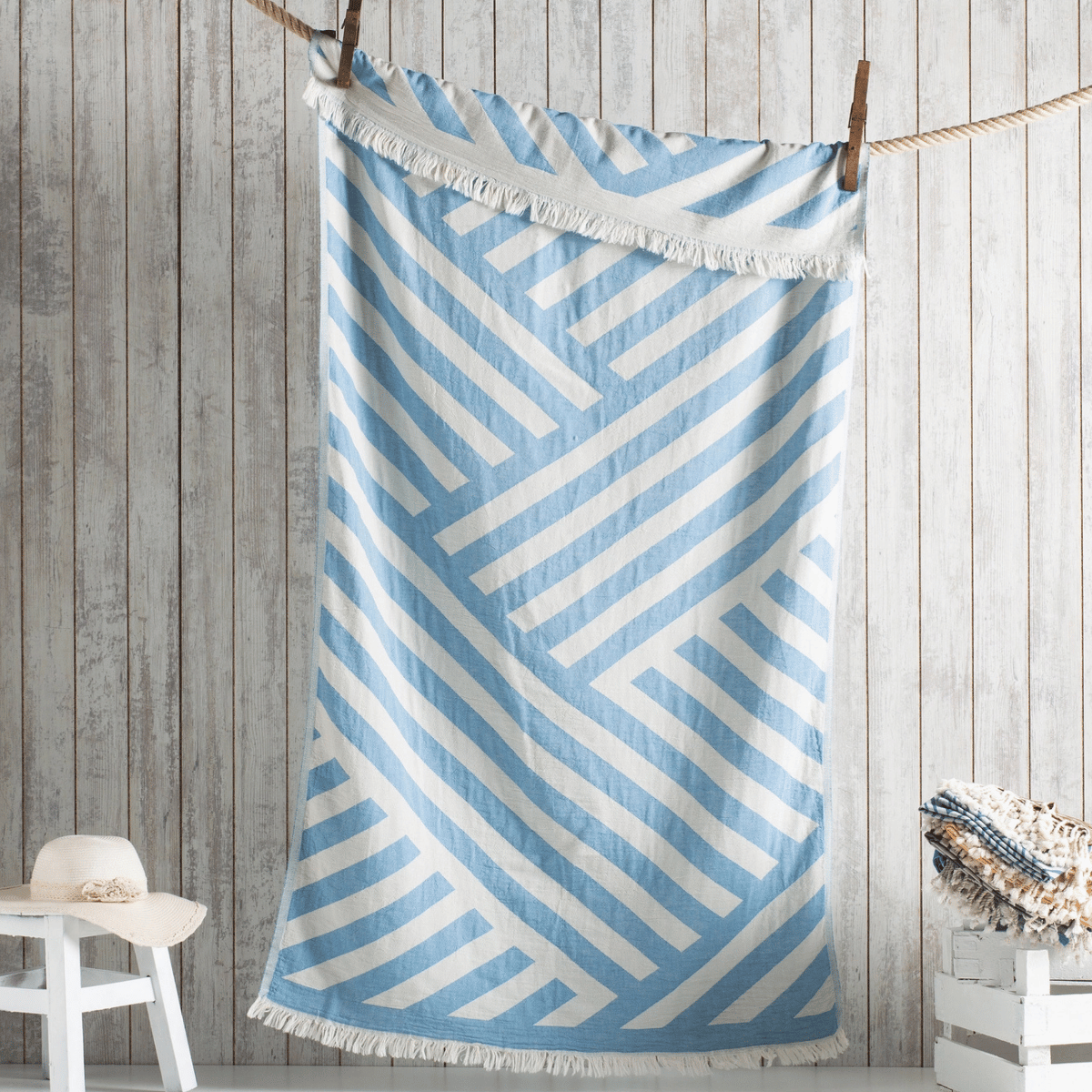 Hamam handduk Chevron