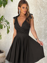 Fitted evening dress