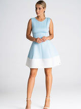 Pleated cocktail dress