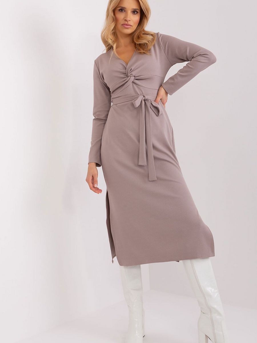 Ribbed dress from Lakerta