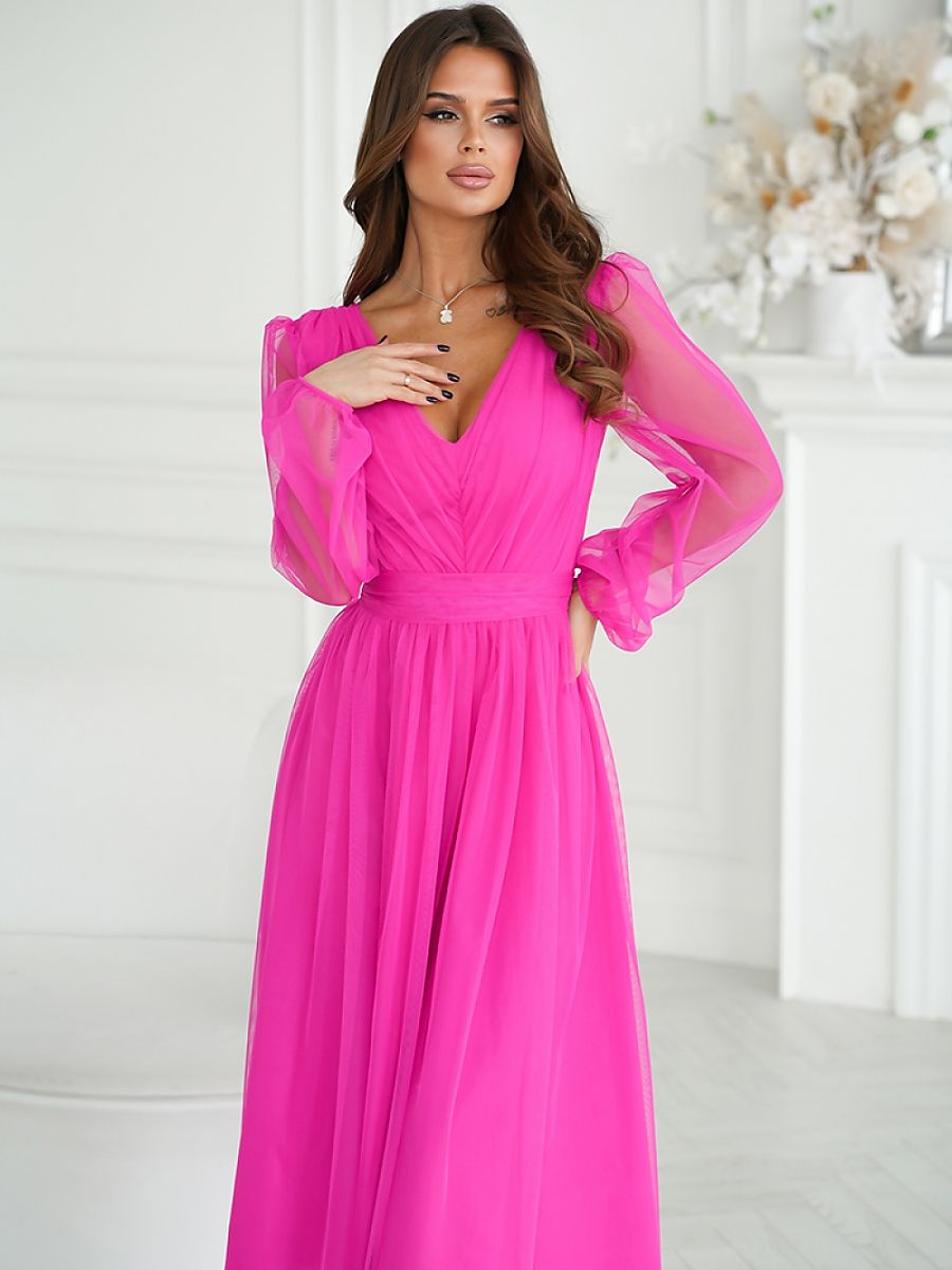 Midi evening dress from Bicotone