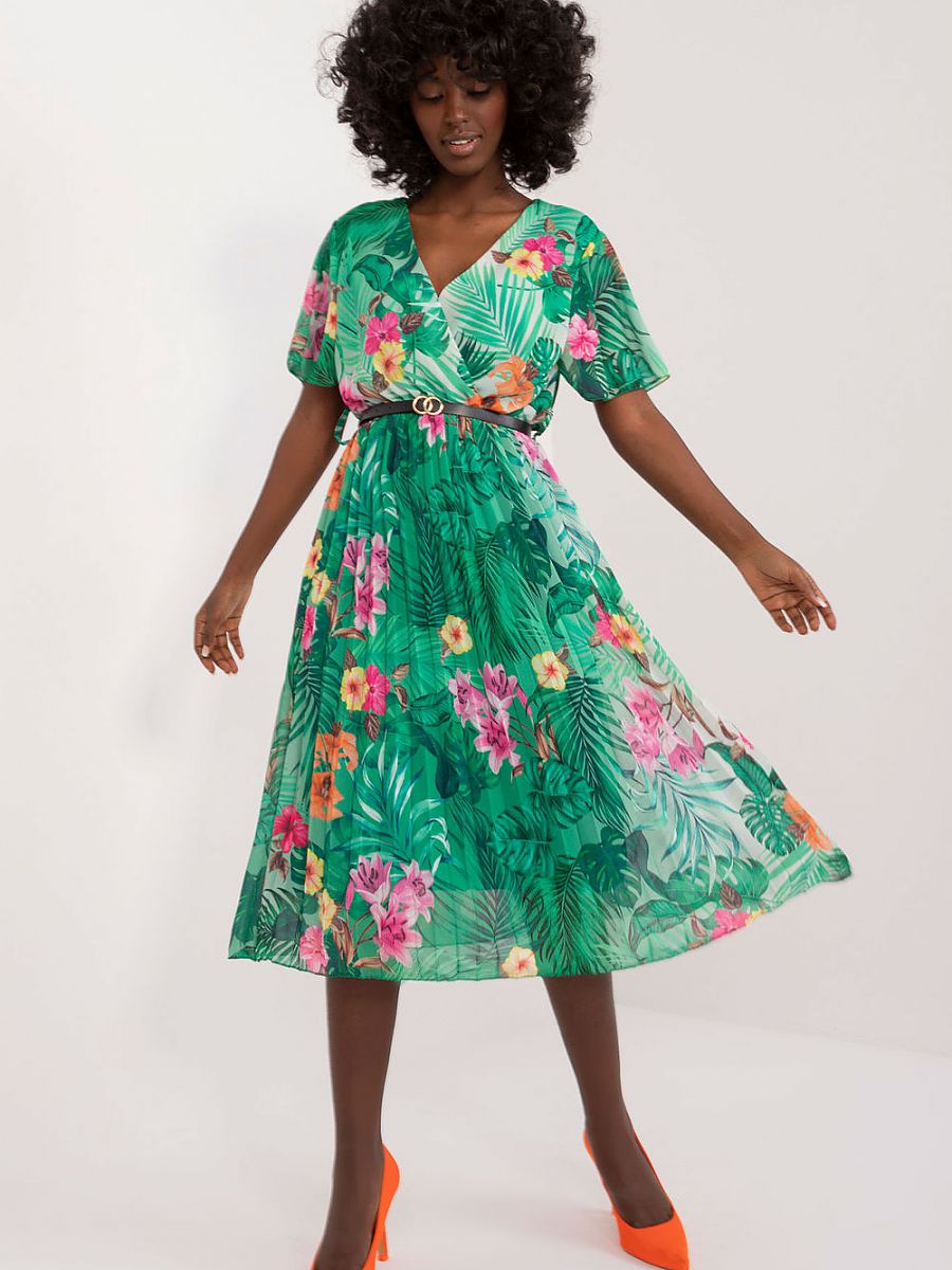 Pleated dress