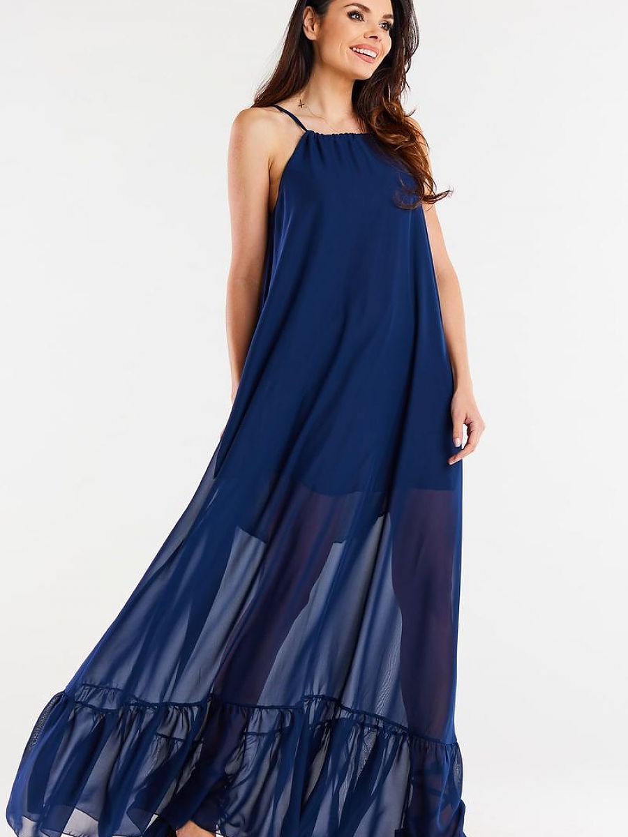 Chiffon dress from awama