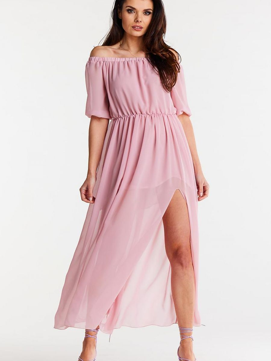 Chiffon dress from awama