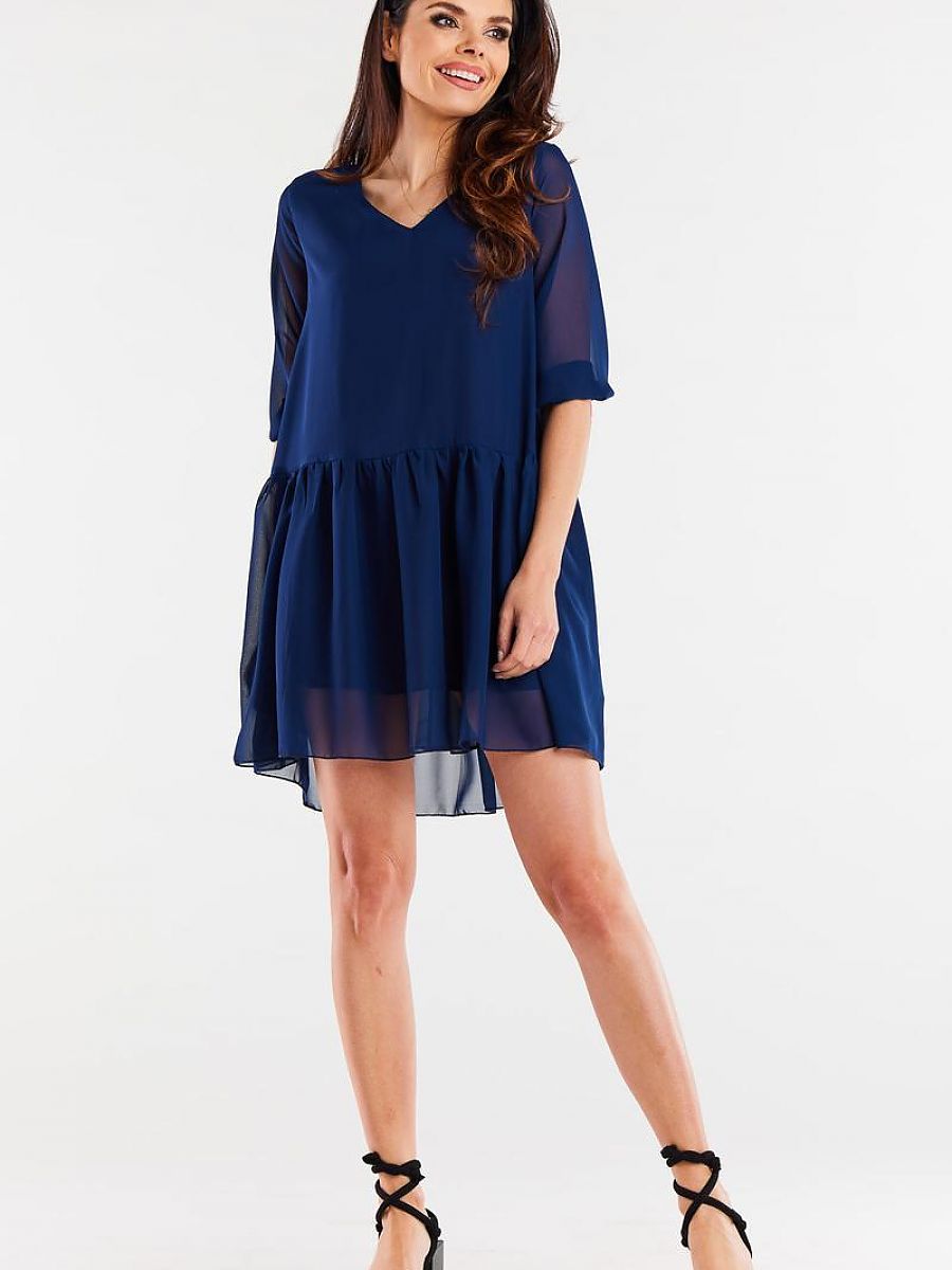 Chiffon dress from awama