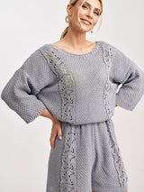 Knitted trousers
