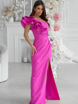 Feathered dress