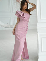 Feathered dress