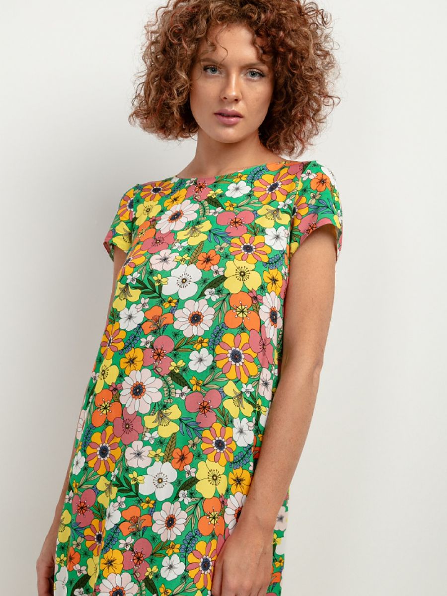 Patterned dress from Tessita
