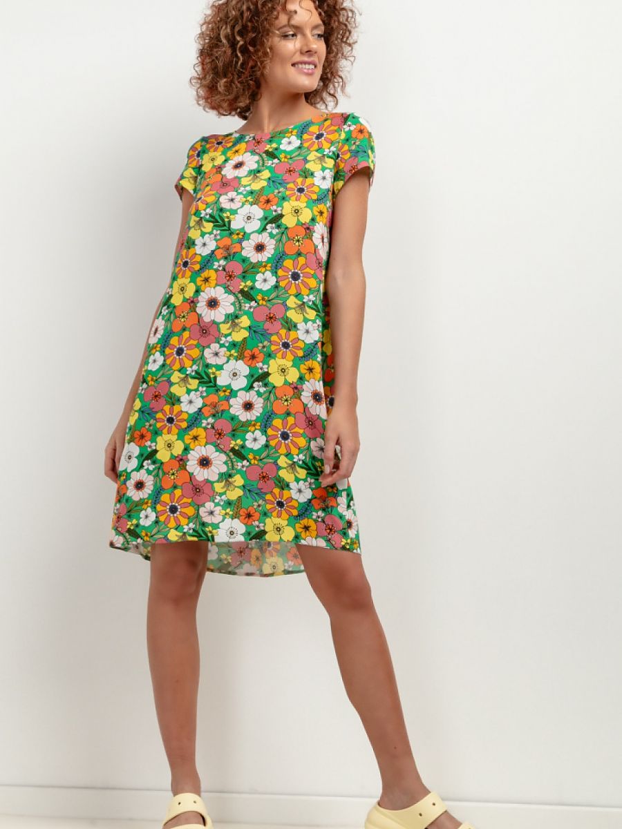 Patterned dress from Tessita
