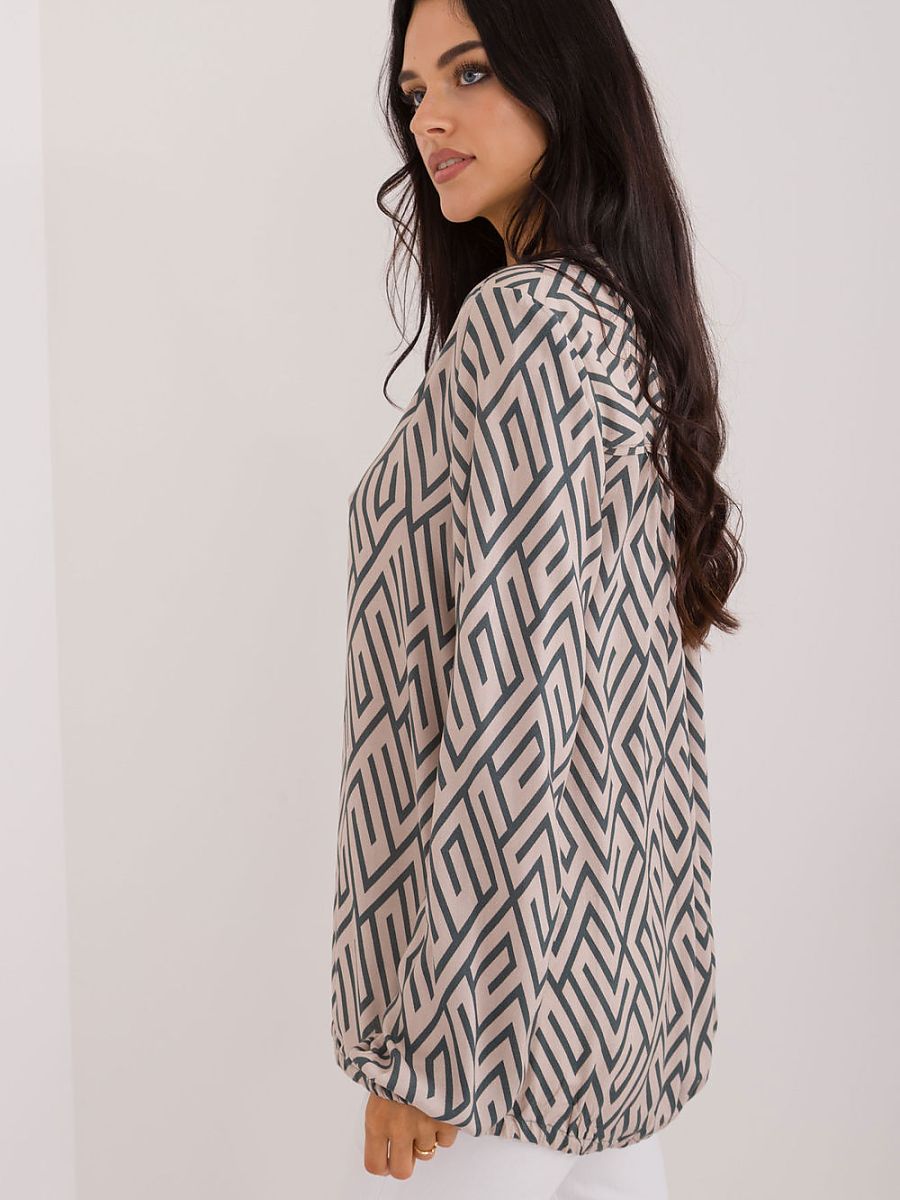 Geometric blouse