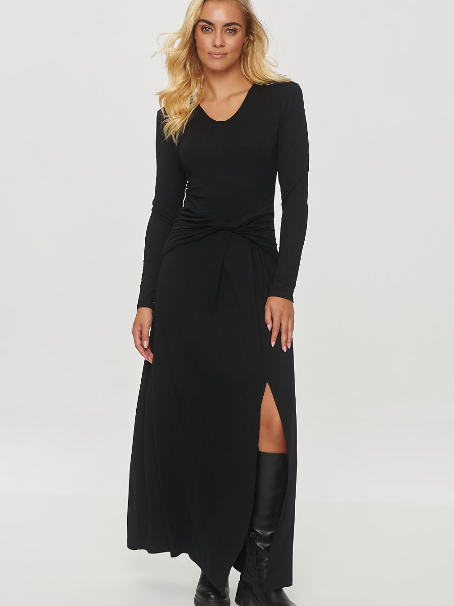 Draped dress from Makadamia