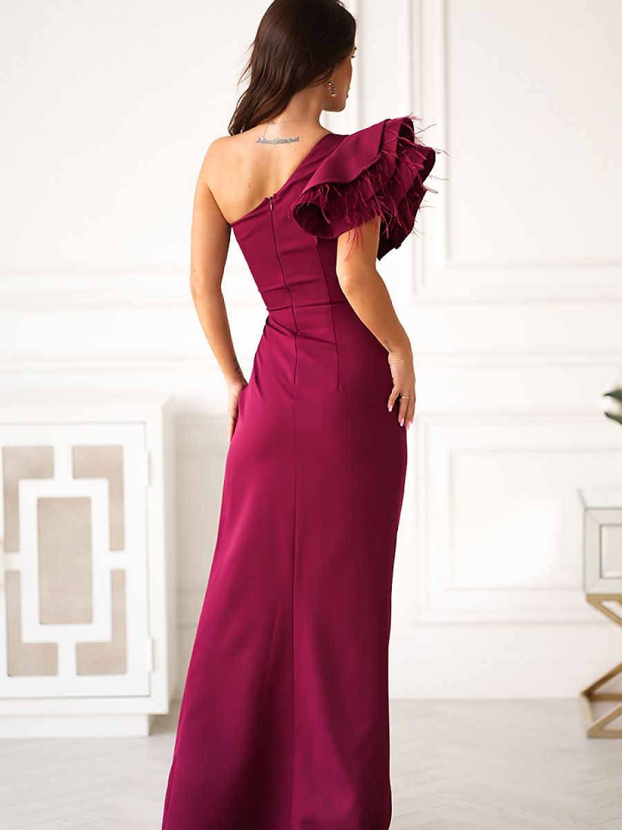Feathered dress from Bicotone