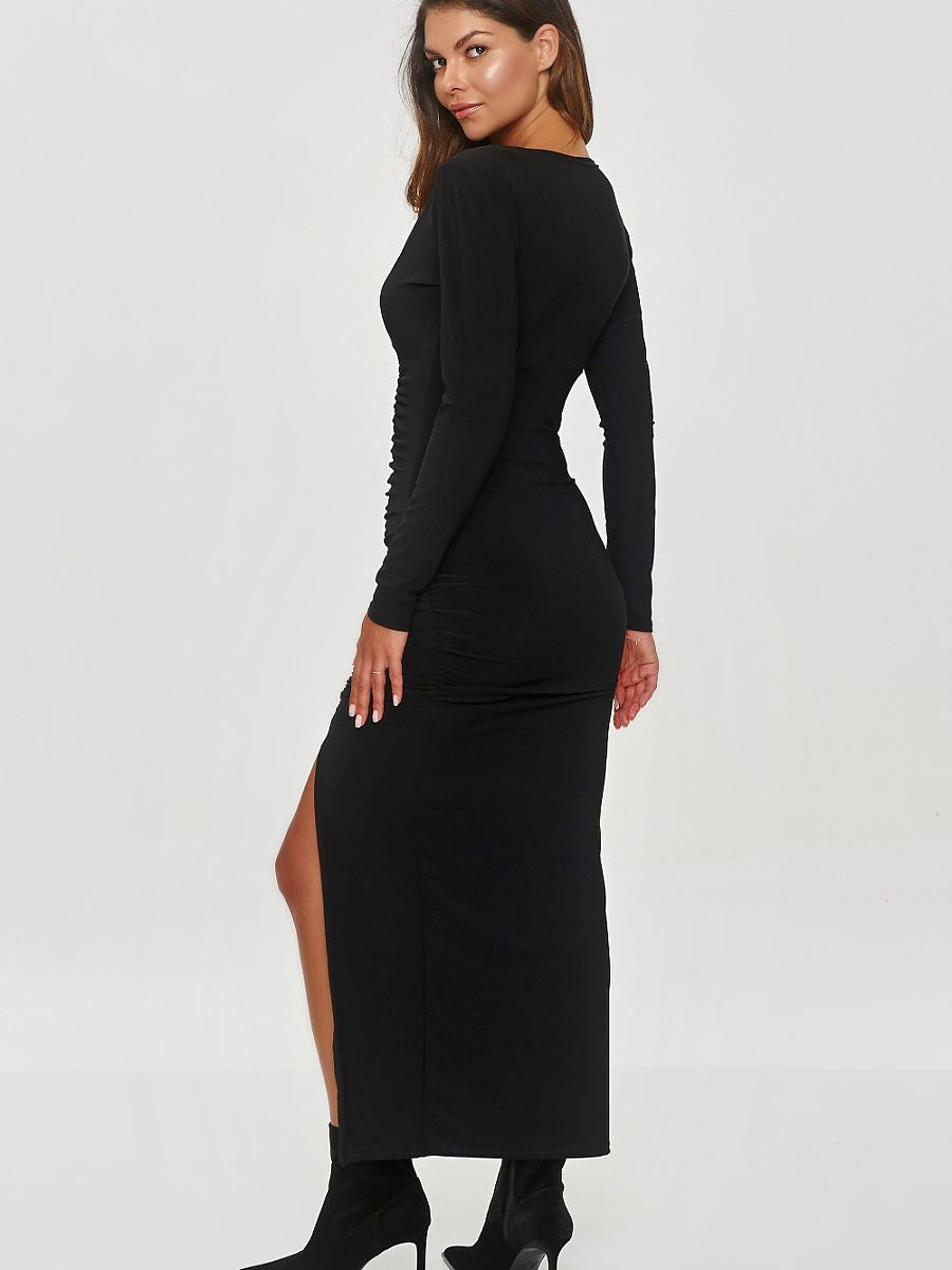 Fitted evening dress