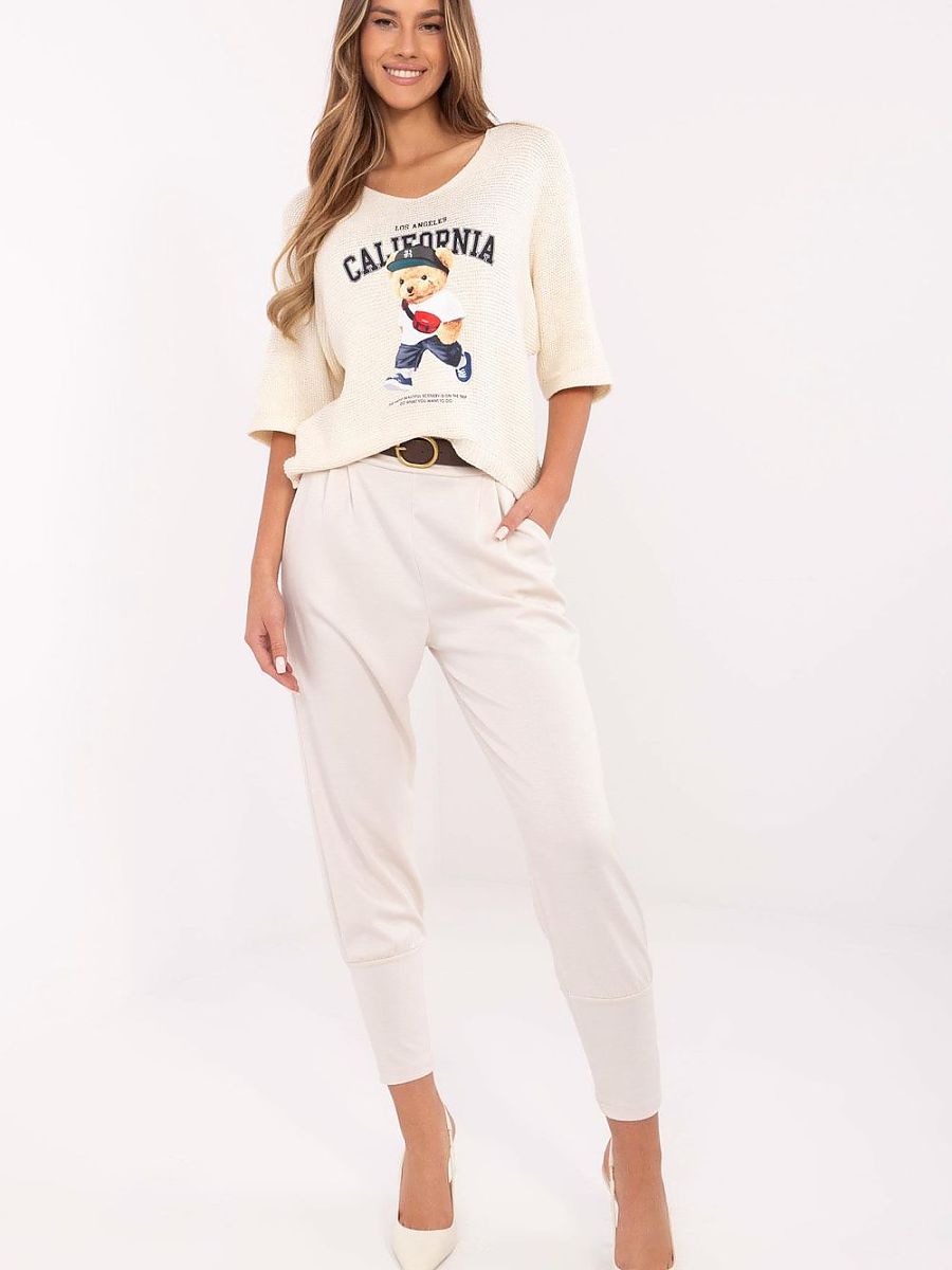 Viscose trousers from Italy Moda