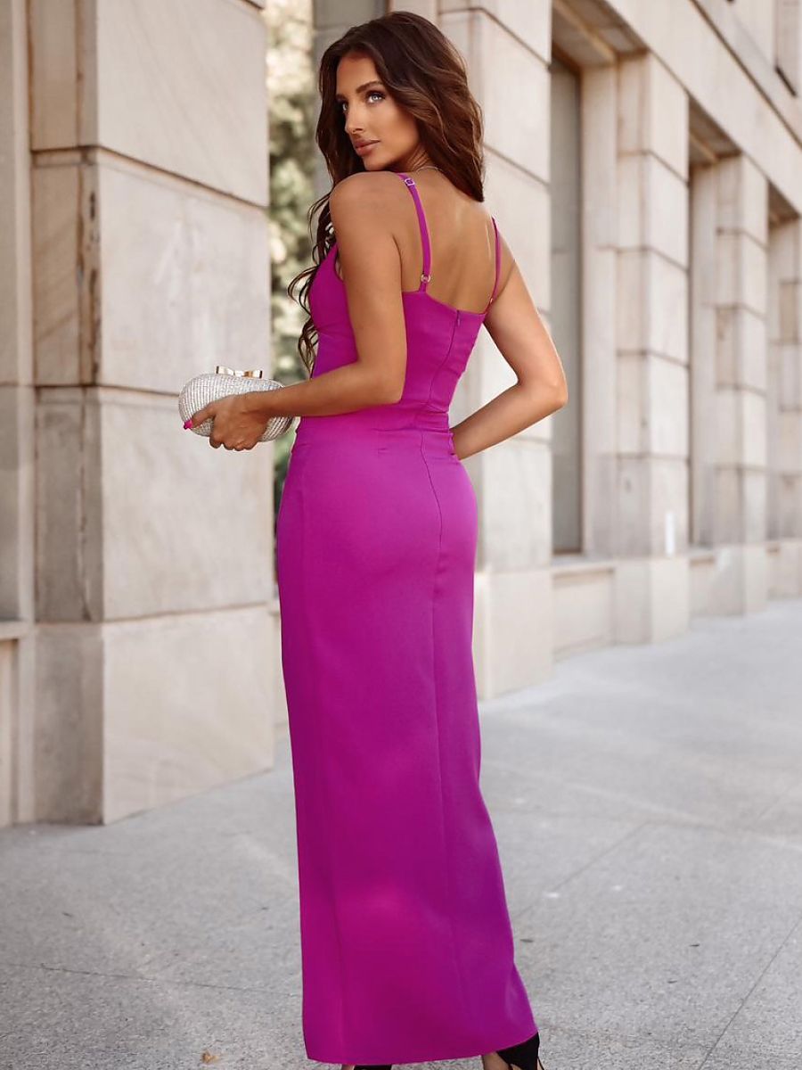 Fitted evening dress
