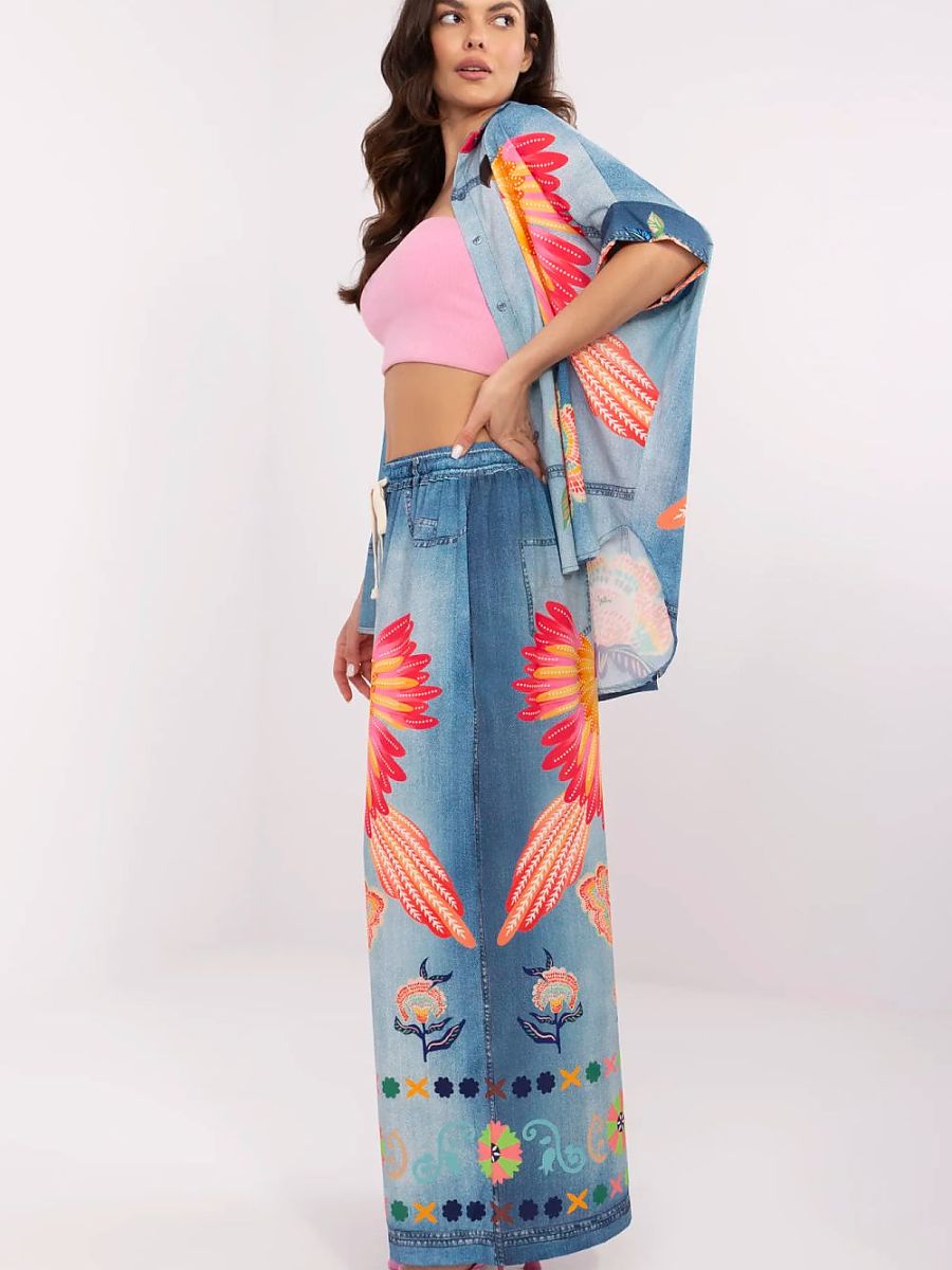 Viscose trousers from Italy Moda