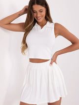 Fitted skirt