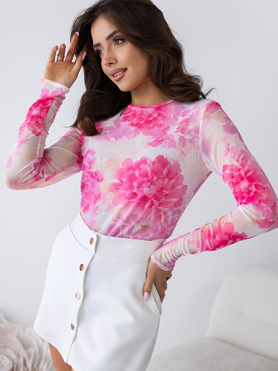 Tulle blouse