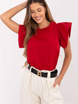 Polka dot blouse