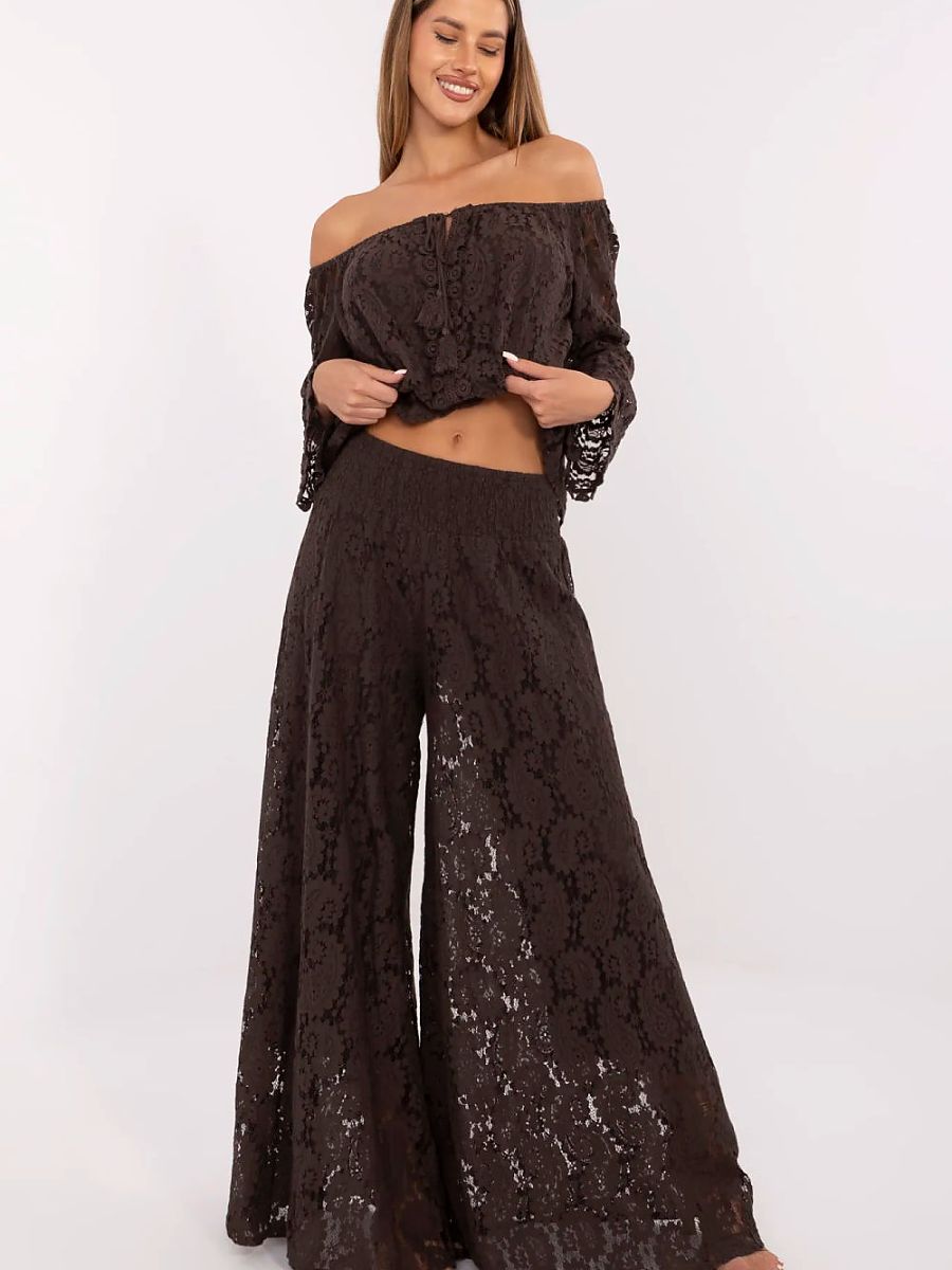 Lace trousers