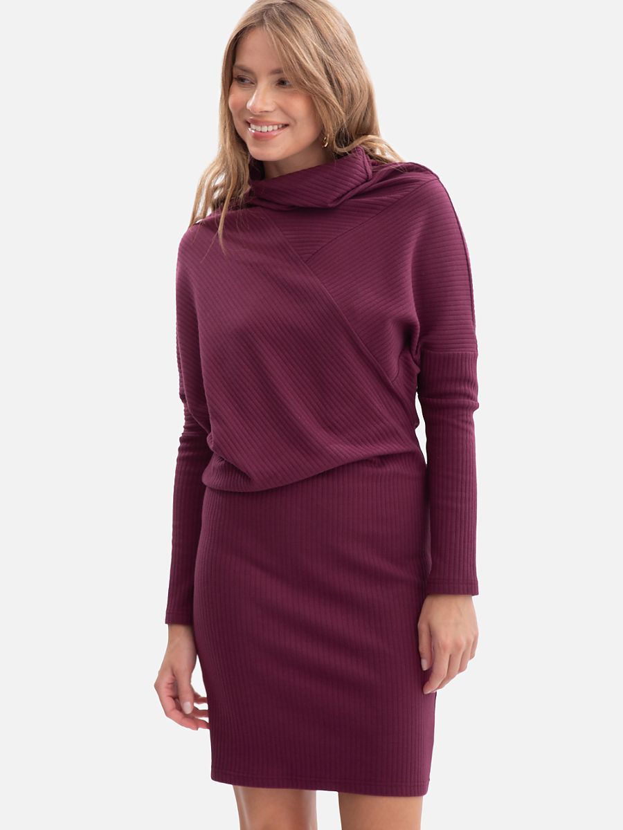 Ribbed dress from BeWear