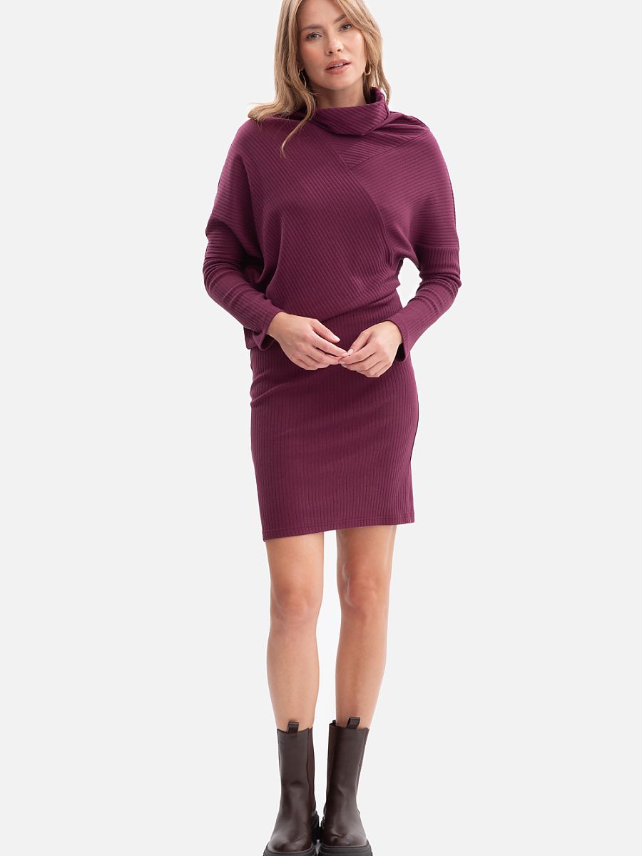 Ribbed dress from BeWear