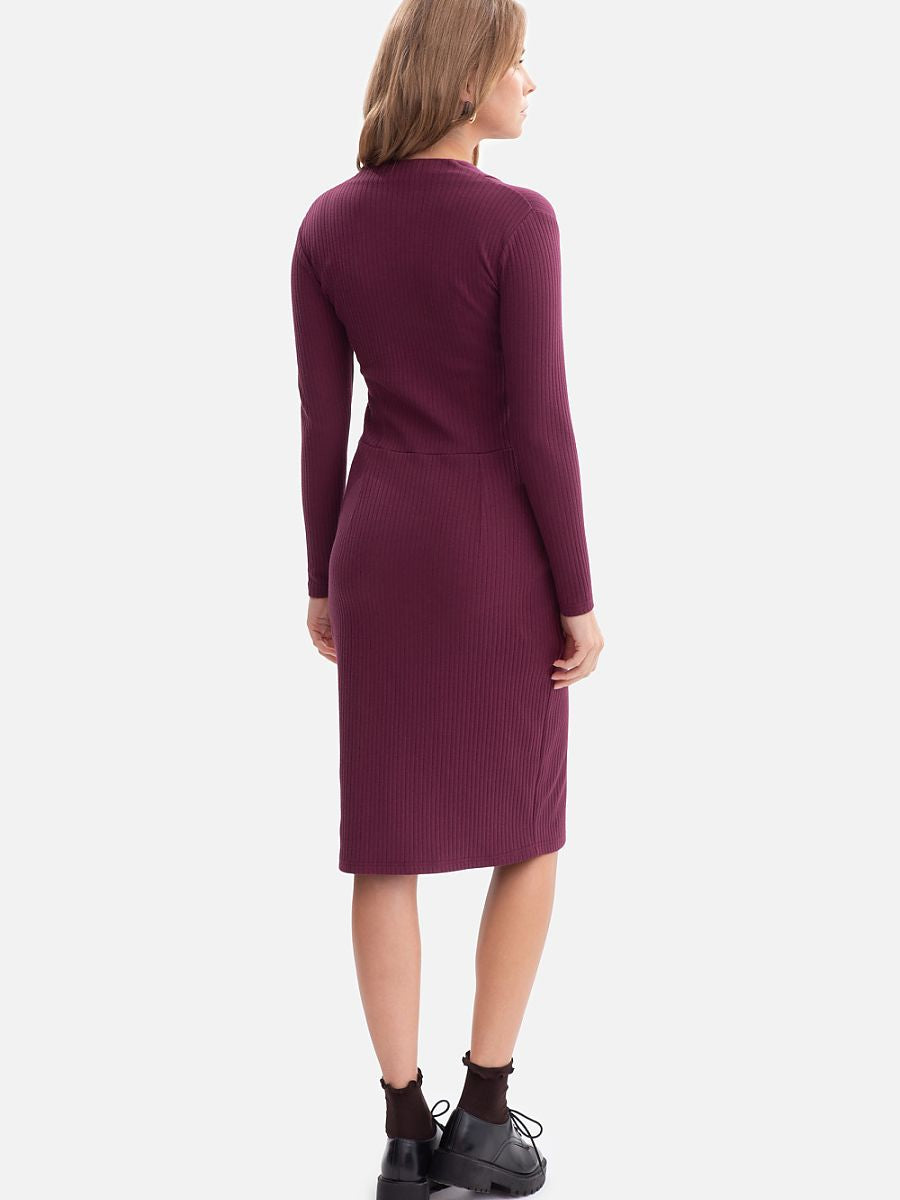 Ribbed dress from BeWear