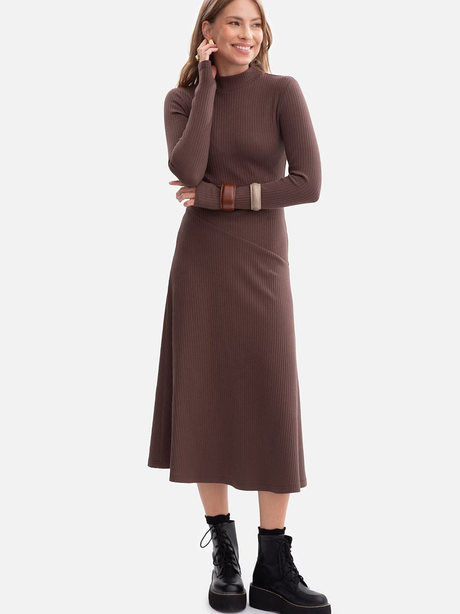 Ribbed dress from BeWear