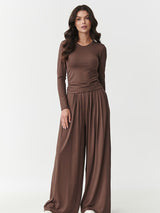 Fitted trousers