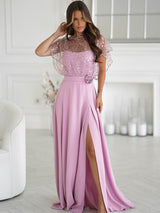 Sequin evening dress
