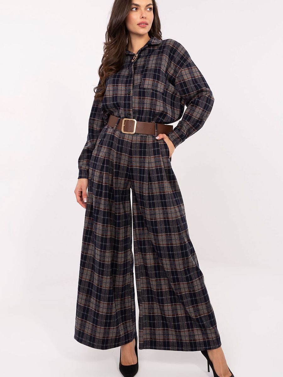 Flannel trousers
