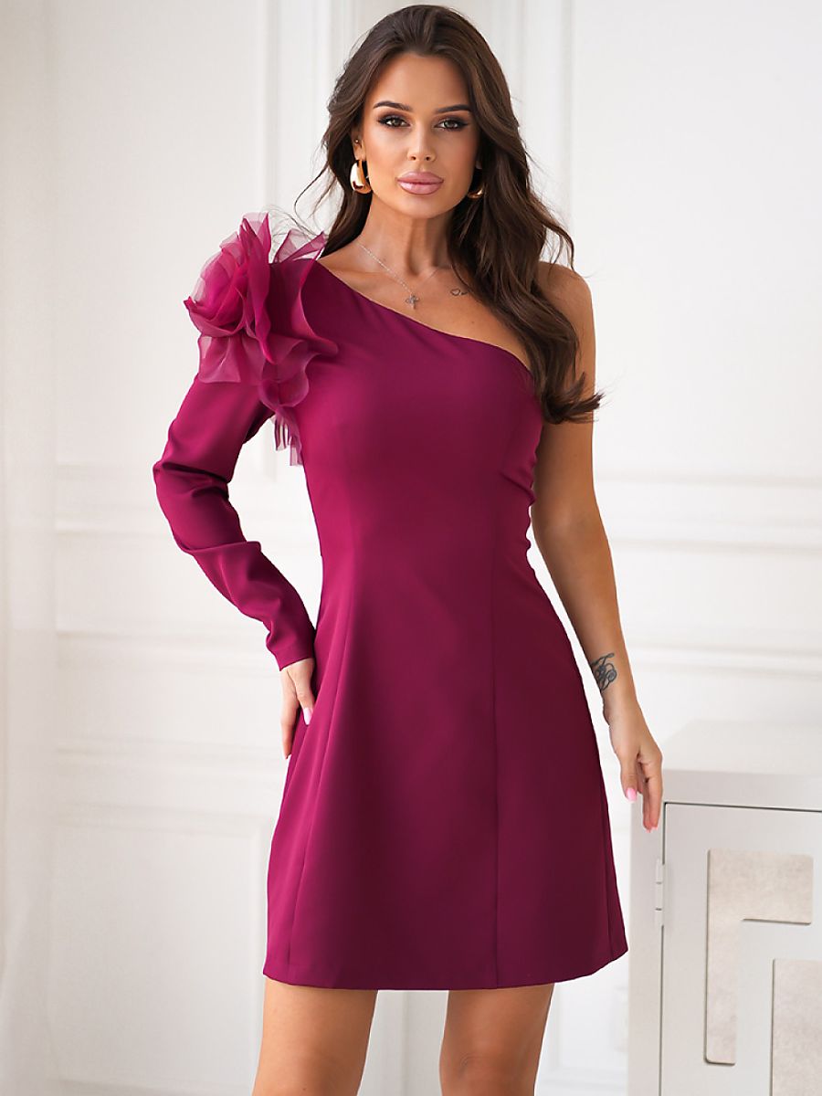 Floral evening dress