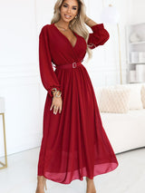 Pleated dress from Numoco