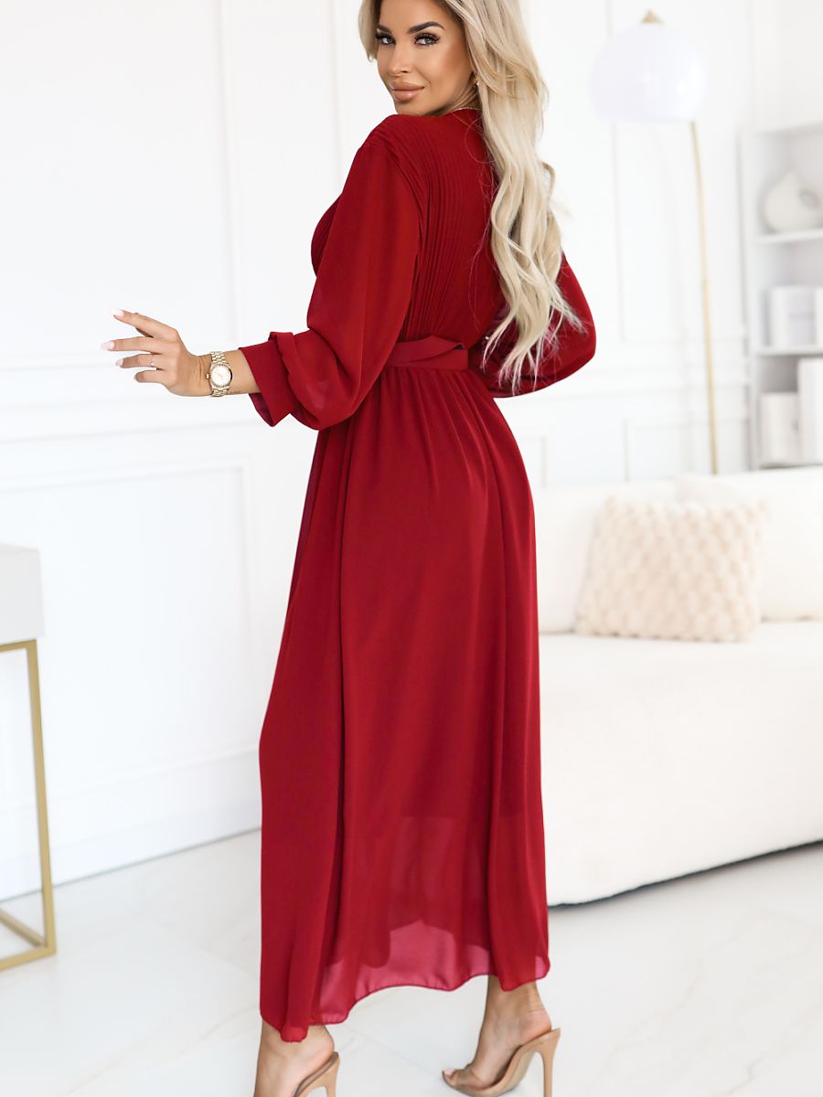 Pleated dress from Numoco