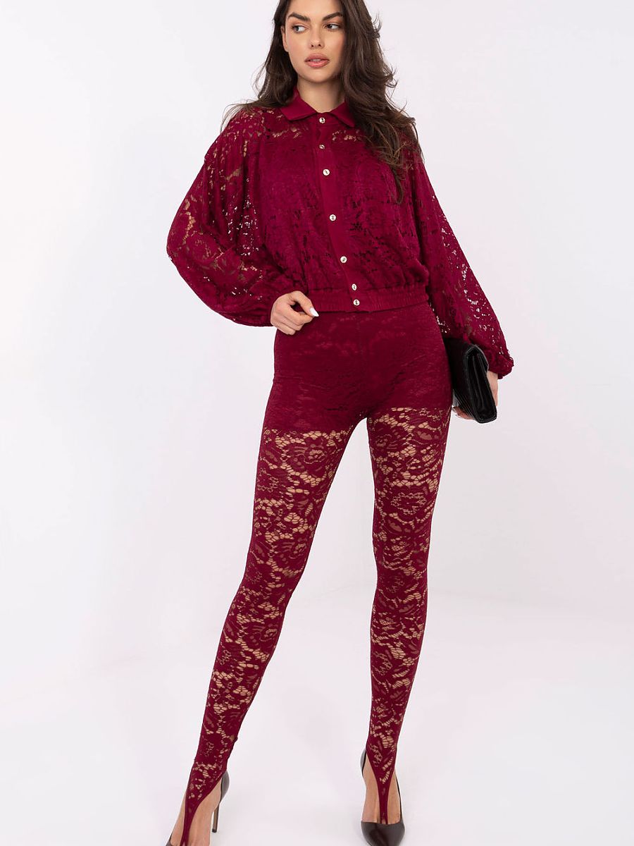 Lace leggings from Italy Moda