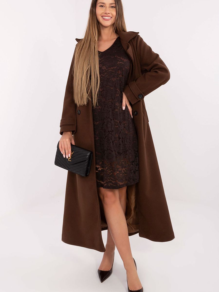 Lace evening dress