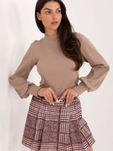 Pleated trousers from Italy Moda