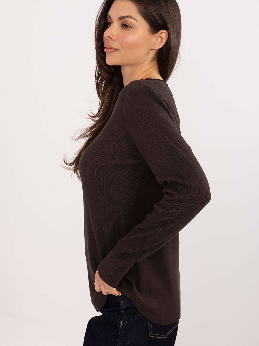 Ribbed blouse from Factory Price