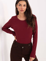 Ribbed blouse from Factory Price