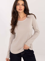 Ribbed blouse from Factory Price