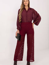 Lace trousers from Italy Moda