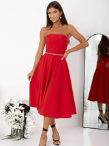 Sequin evening dress