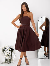Sequin evening dress