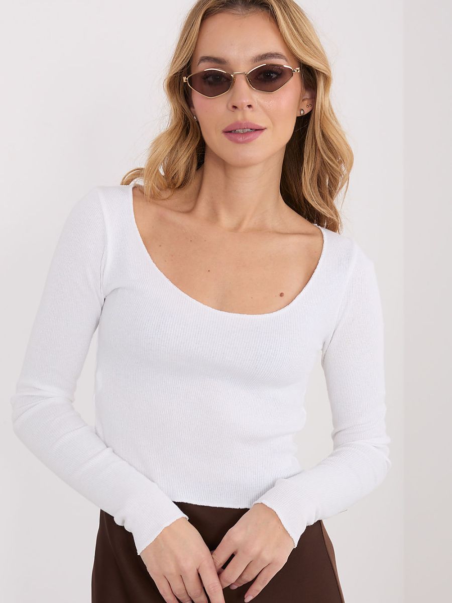 Ribbed blouse from Factory Price