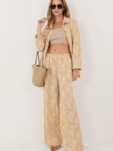 Textured trousers from Rue Paris