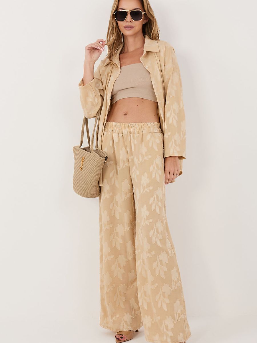 Textured trousers from Rue Paris